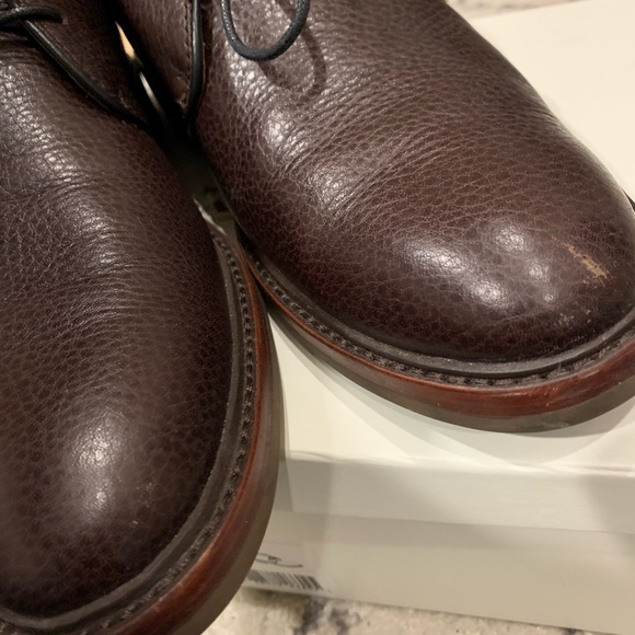 Men’s Coach Gavin Mudstone leather   boots sz 9 - Picture 5 of 6